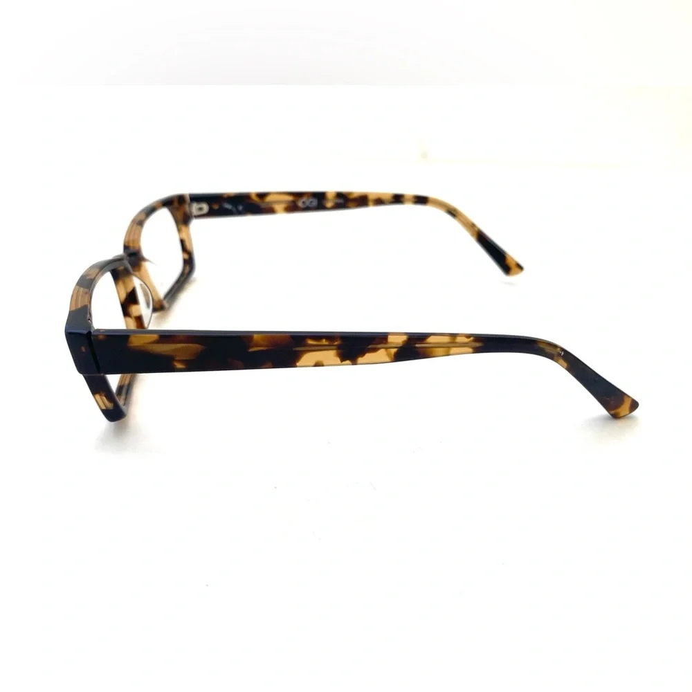OGI Evolution Women's Tortoise Chop Rectangle Eyeglasses Frame 3103/450